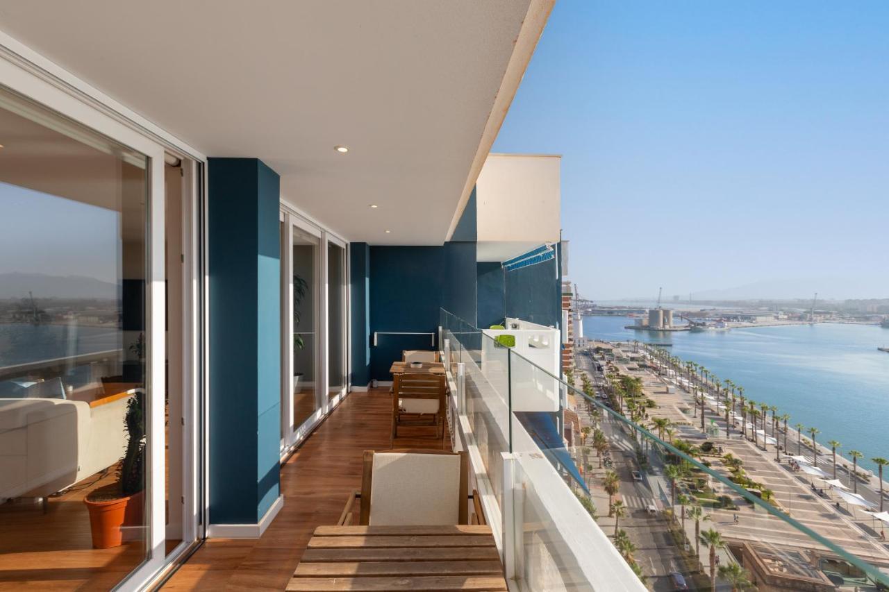 Luxury Beach/Port Apartment Málaga Dış mekan fotoğraf