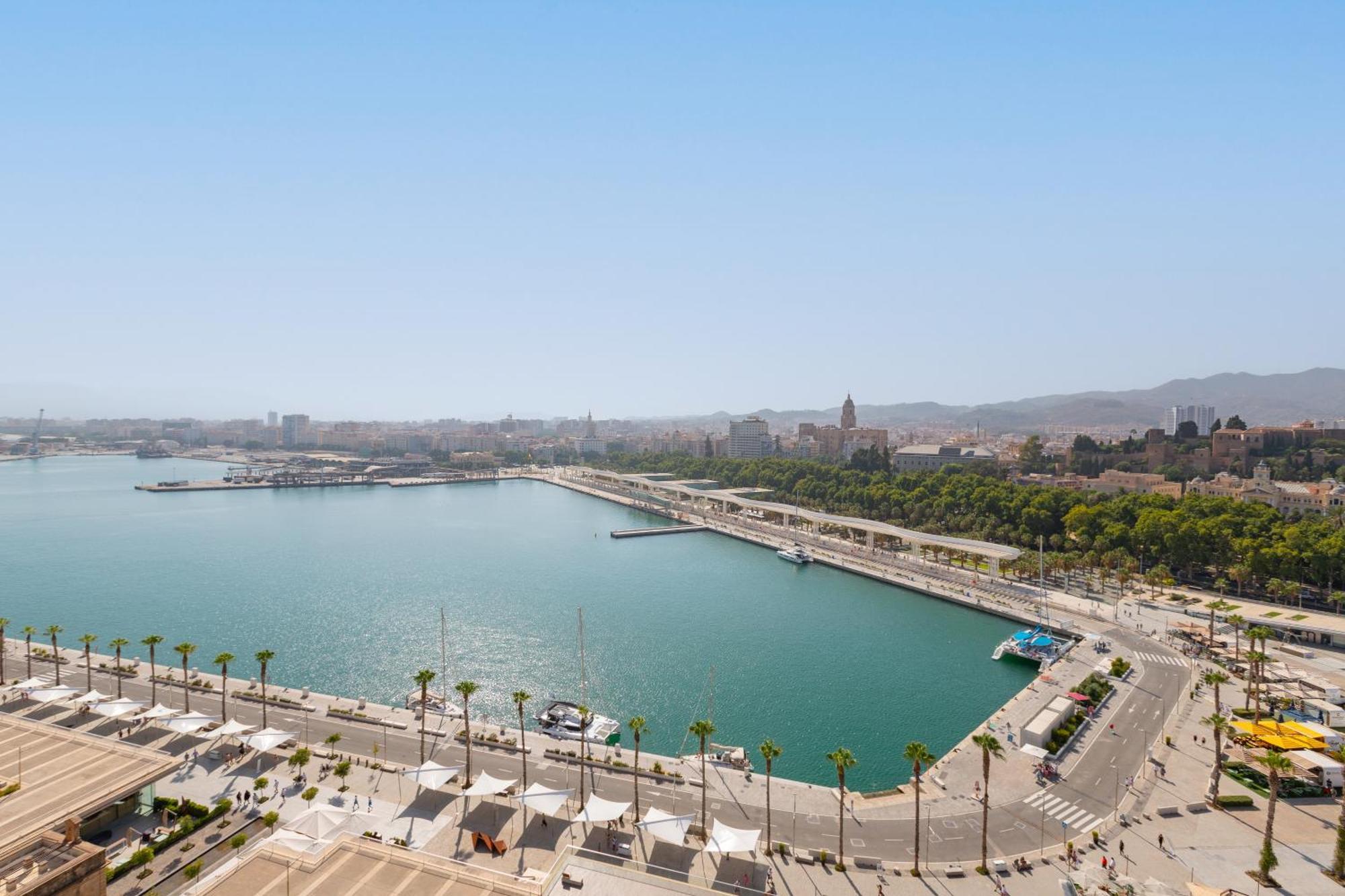 Luxury Beach/Port Apartment Málaga Dış mekan fotoğraf