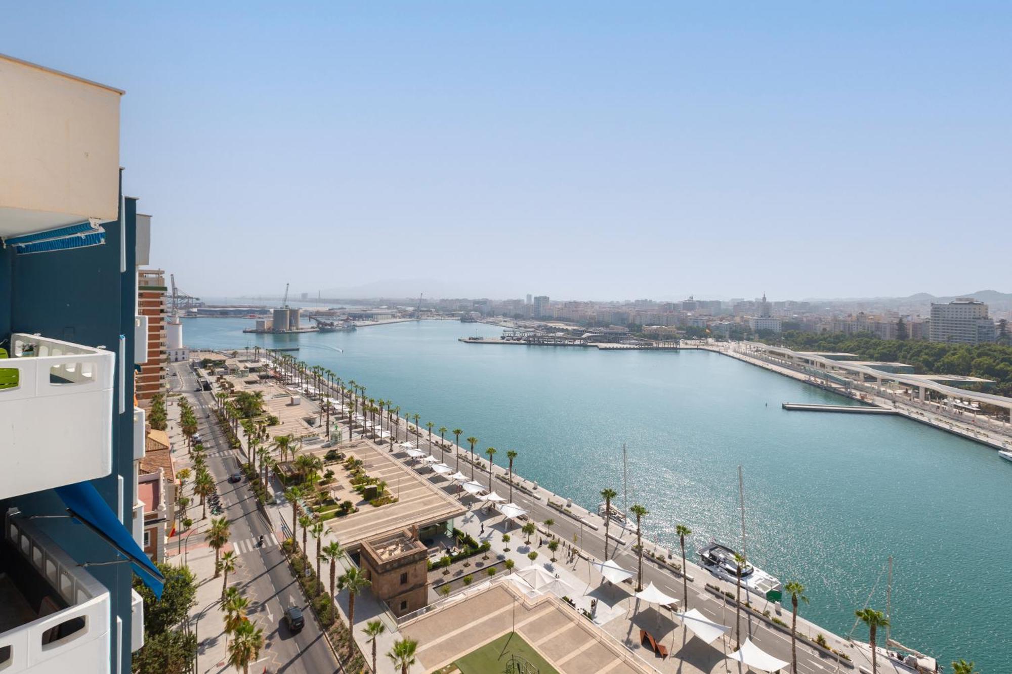 Luxury Beach/Port Apartment Málaga Dış mekan fotoğraf